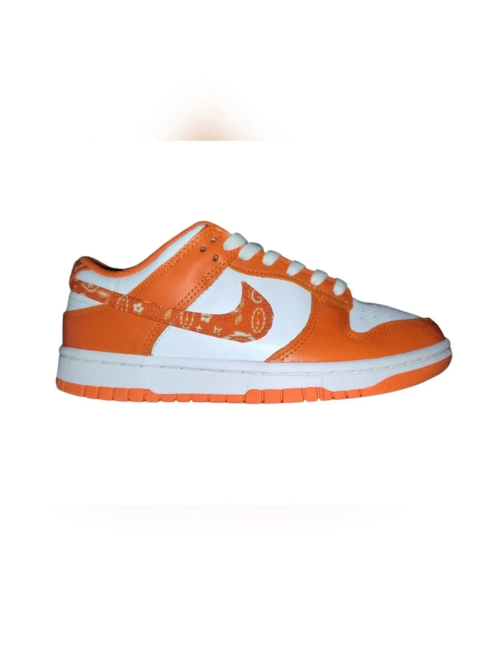 Nike Dunk Low Paisley Orange Women's Sneakers